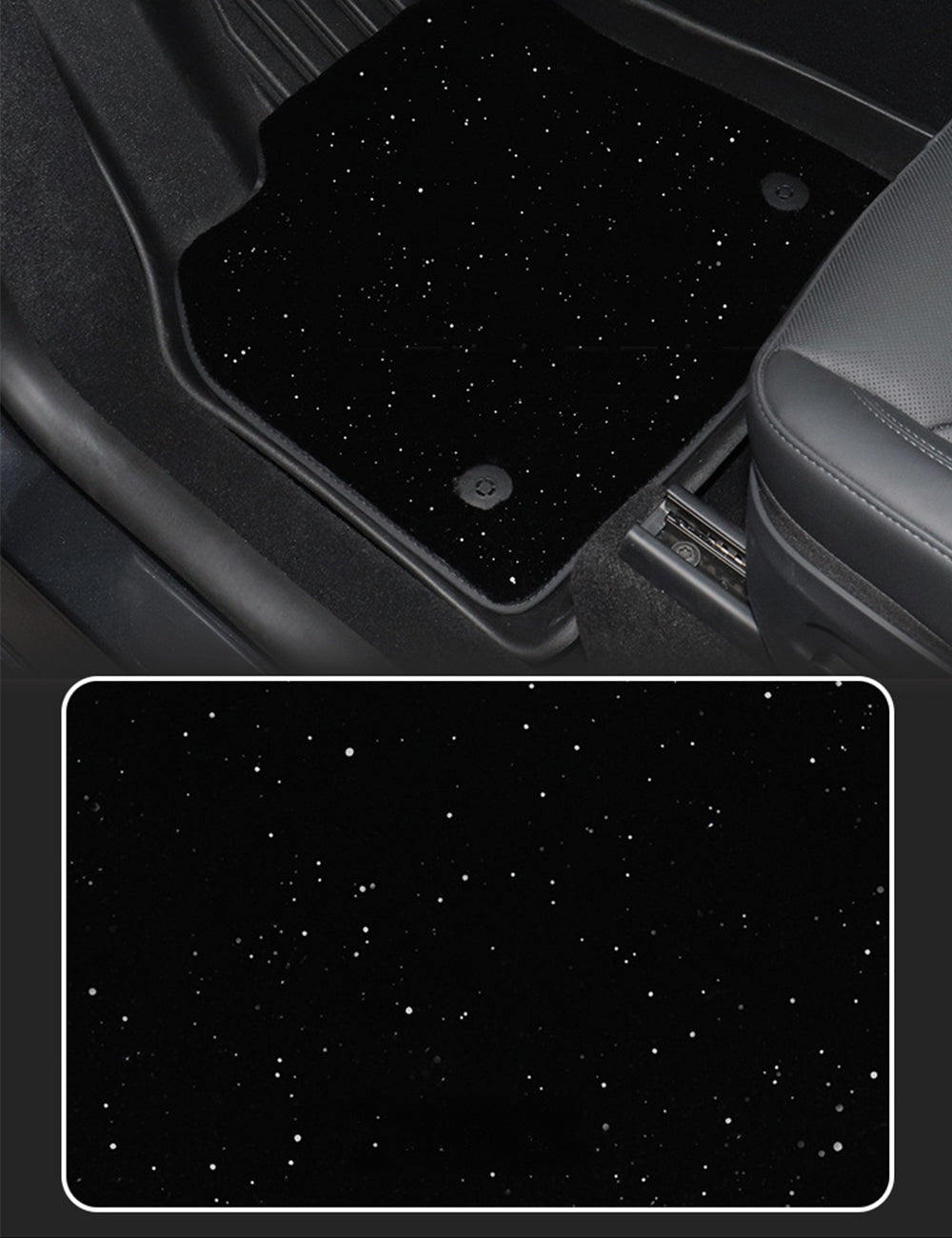 TESERY TPE+Carpet Double Layer Floor Mats for Model Y Juniper Tesery Official Store