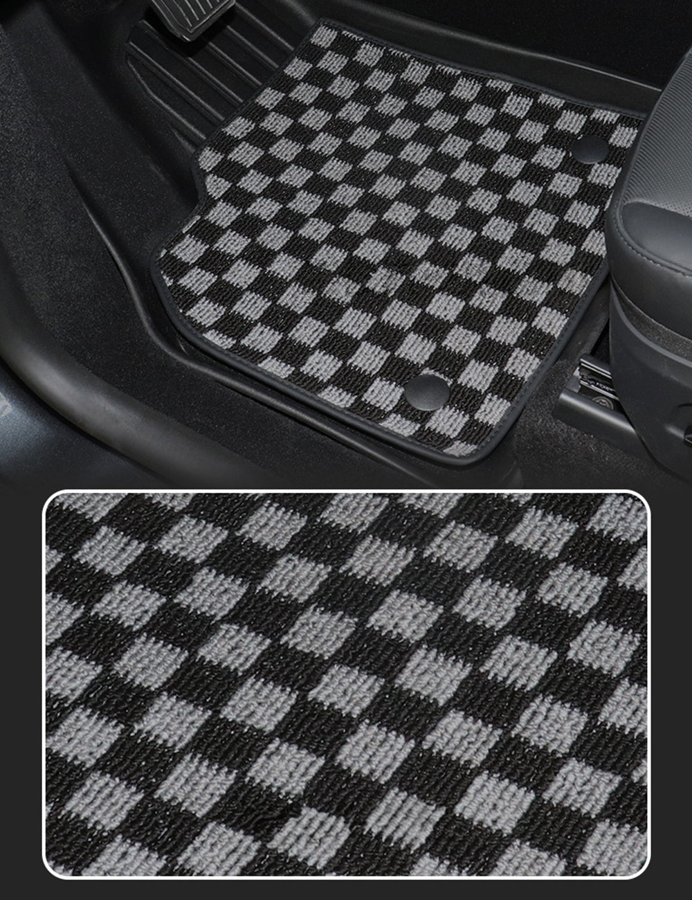TESERY TPE+Carpet Double Layer Floor Mats for Model Y Juniper Tesery Official Store
