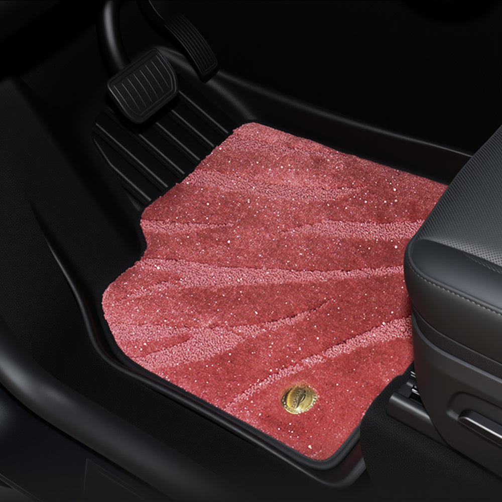 TESERY TPE+Carpet Double Layer Floor Mats for Model Y Juniper Tesery Official Store