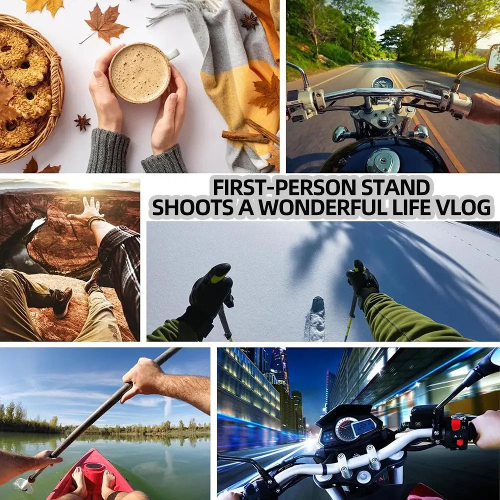 6 in 1 Phone Mount Holder Chest Strap Action Camera Kit For GoPro Hero 13 12 Insta360 For iPhone Samsung Huawei Accessories Set Generic