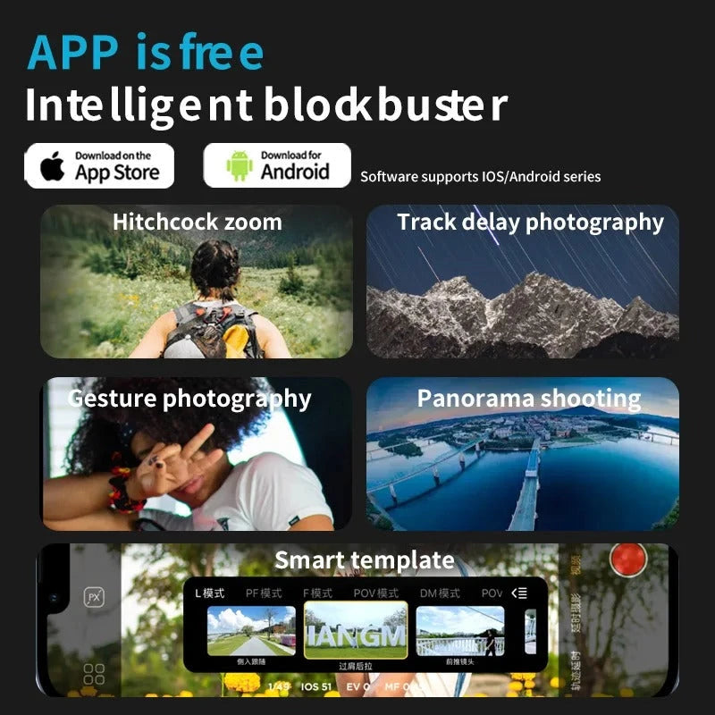 AOCHUAN 3-Axis Handheld Gimbal Stabilizer for Smartphones TRUST 365 Media gimbal