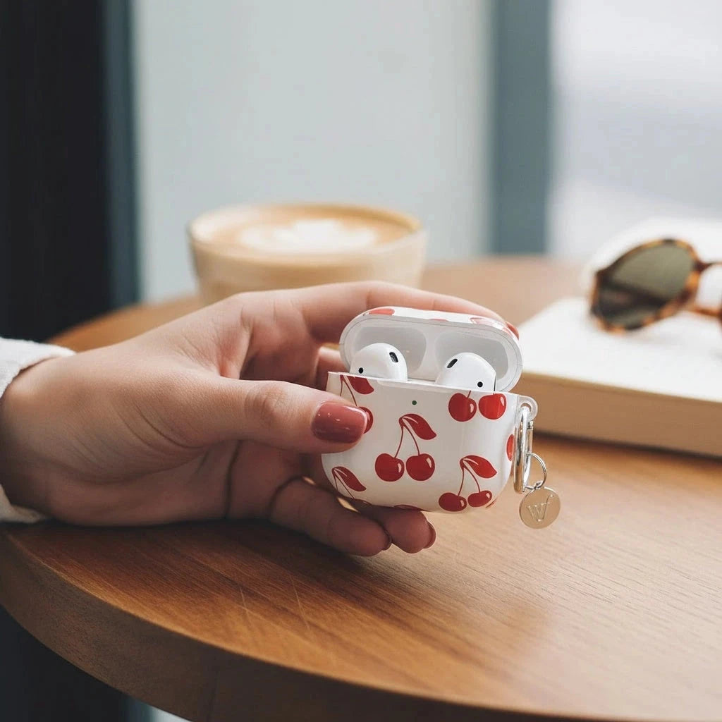 American Cherries AirPods Case Wildflower Cases Airpods TRUST 365 Media