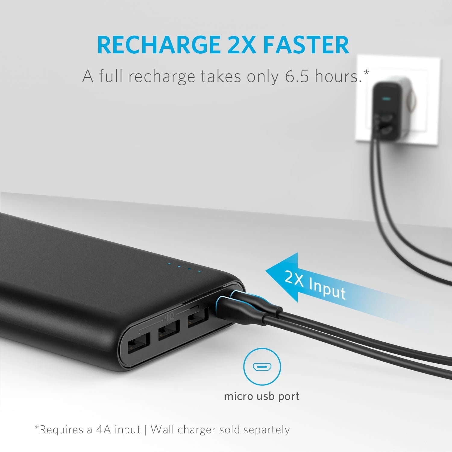 Anker <b>337</b> Power Bank (PowerCore 26K) Anker charging only