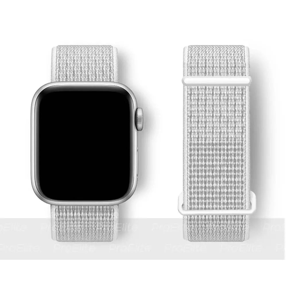 Band For Apple watch Series 2 9 8 7 SE/6/5/4 Ultra 40MM 44MM 49MM Nylon Soft Breathable Strap for watch series 6 5 4 3 38MM 42MM Generic