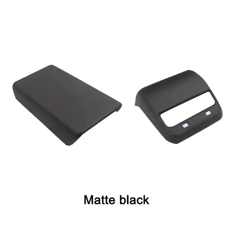 Carbon Fiber ABS Rear Air Vent Outlet Cover Trim for Tesla Model 3 Y 2017-2023 Car Accessories JOJMIDO Trust Media 365 tesla armrest cover kits TRUST 365 Media