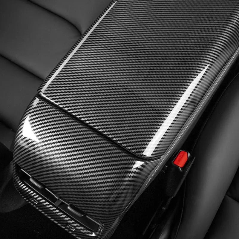 Carbon Fiber ABS Rear Air Vent Outlet Cover Trim for Tesla Model 3 Y 2017-2023 Car Accessories JOJMIDO Trust Media 365 tesla armrest cover kits TRUST 365 Media