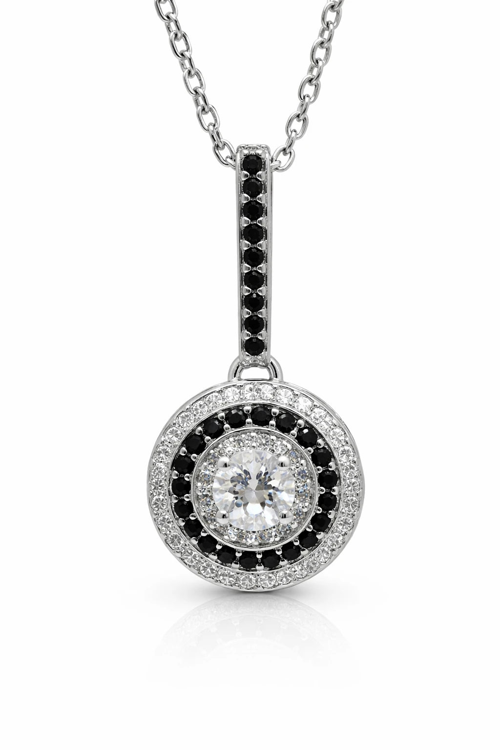 Elegant Slide Necklace – Timeless Round Black Pendant Jewelry Trust Media 365 Pendant TRUST 365 Media