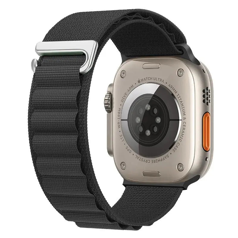 For Alpine Loop Nylon Band for Apple Watch Band 49mm 42mm 44mm 45mm 41mm 40mm 38mm Strap for iWatch Series Ultra 2/SE/9/8/7/6/5/4/3 Generic