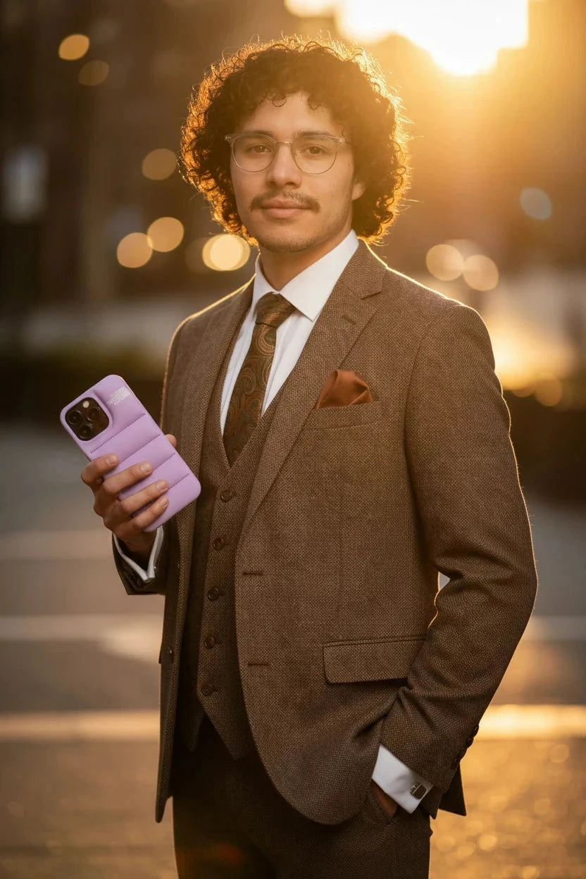 For Fashion Brand Down Purple Jacket Phone Case For iPhones Trust Media 365 iphone case TRUST 365 Media