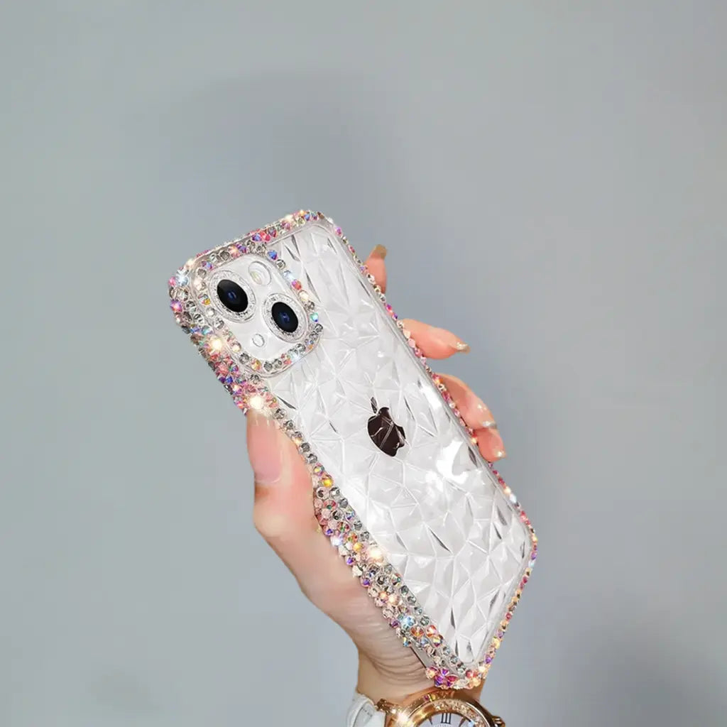 Luxury Phone Case For Luxury Glitter Bling Diamond Silicone Soft Phone Case for iPhone Generic