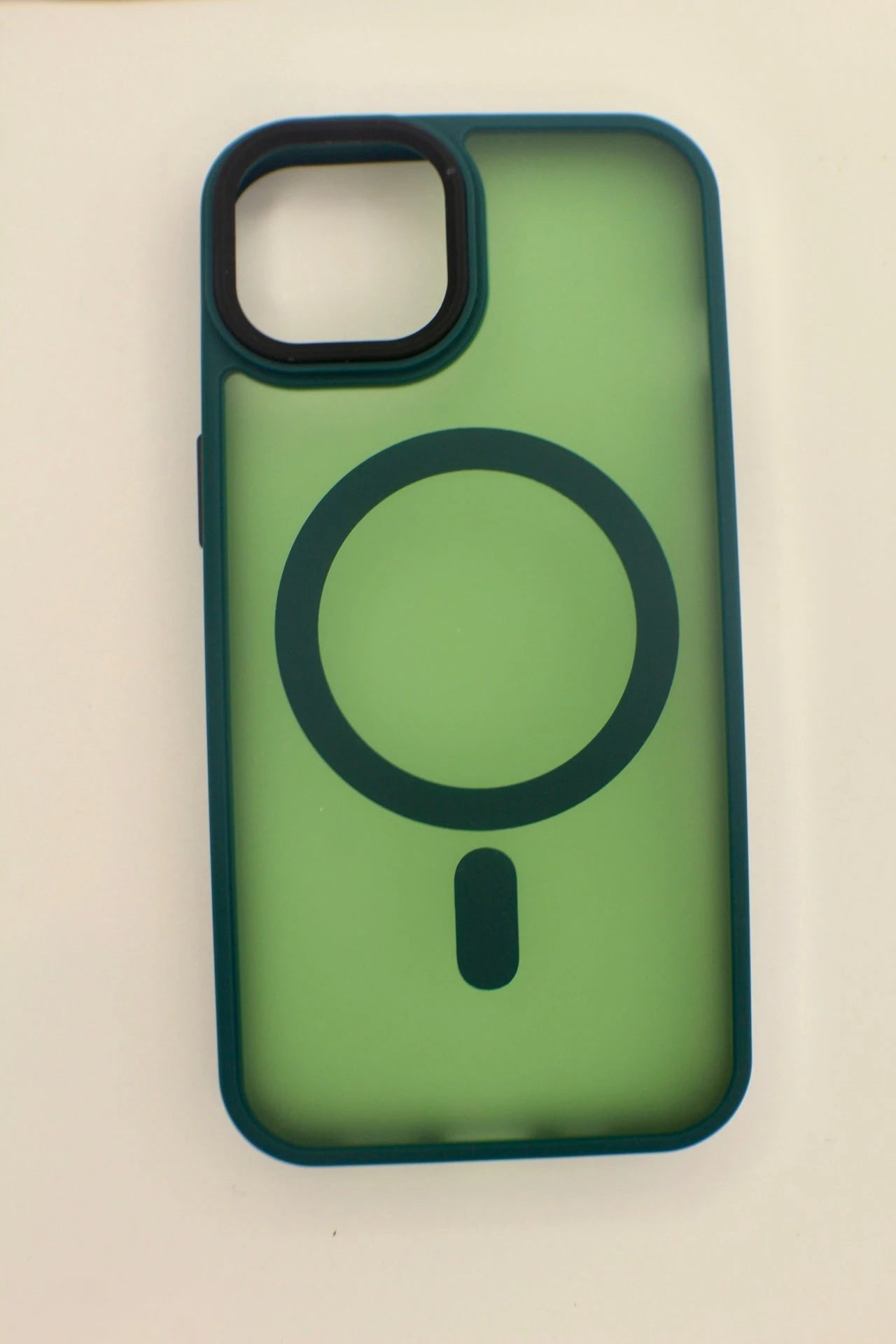 For Magnetic Luxury Matte For iPhone 15 14 13 12 11 Pro Max Plus Bumper Cover Dark Green Generic