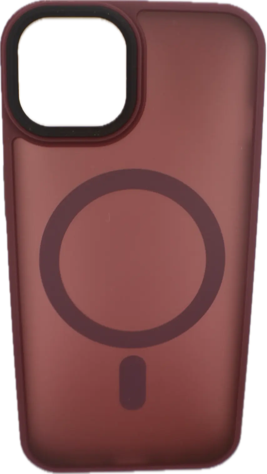 For Magnetic Luxury Red Matte Protection Case Generic