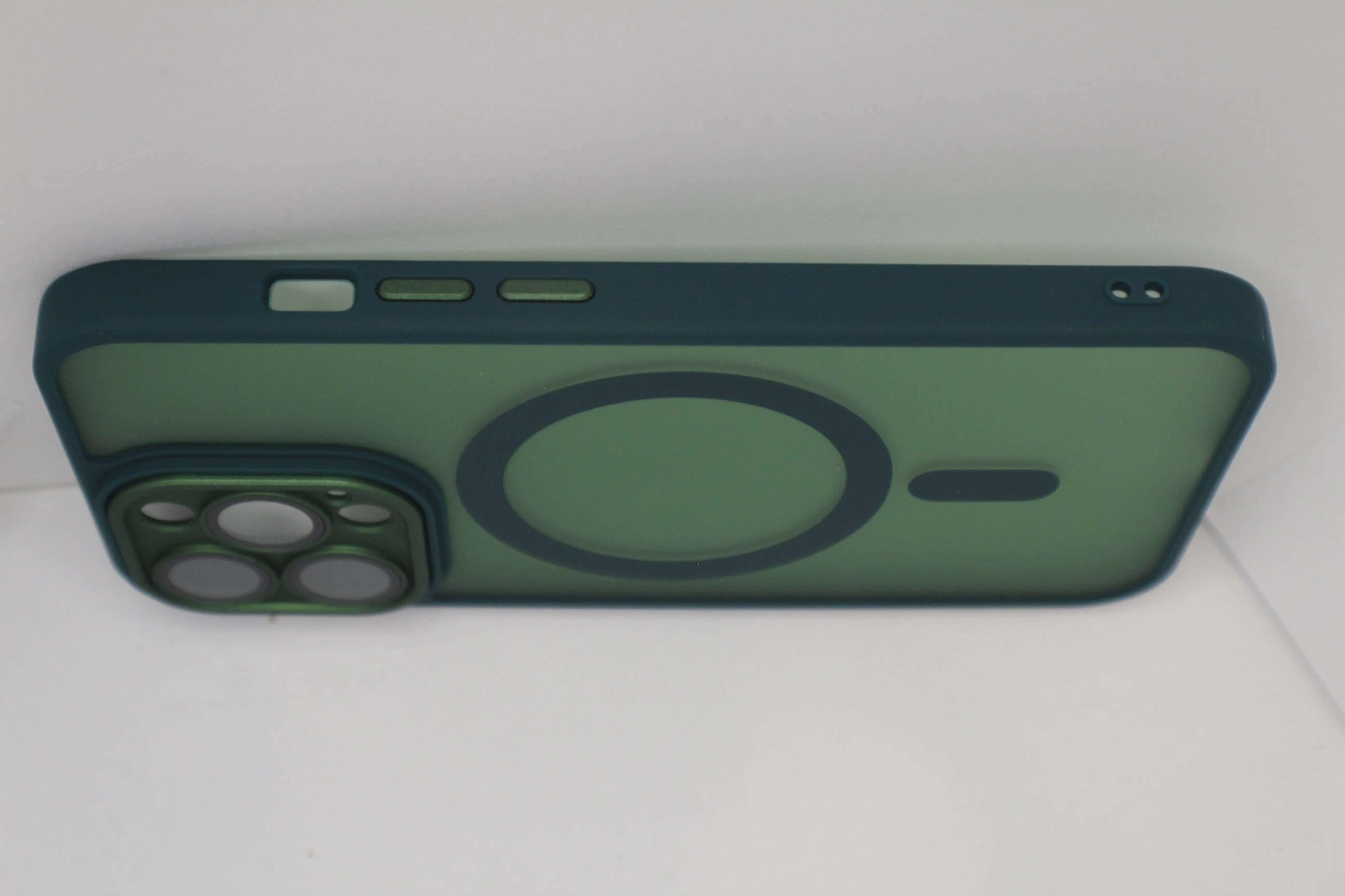 For Matte Armor Magnetic Wireless Shockproof Lens Protection Cover Matte Green Generic