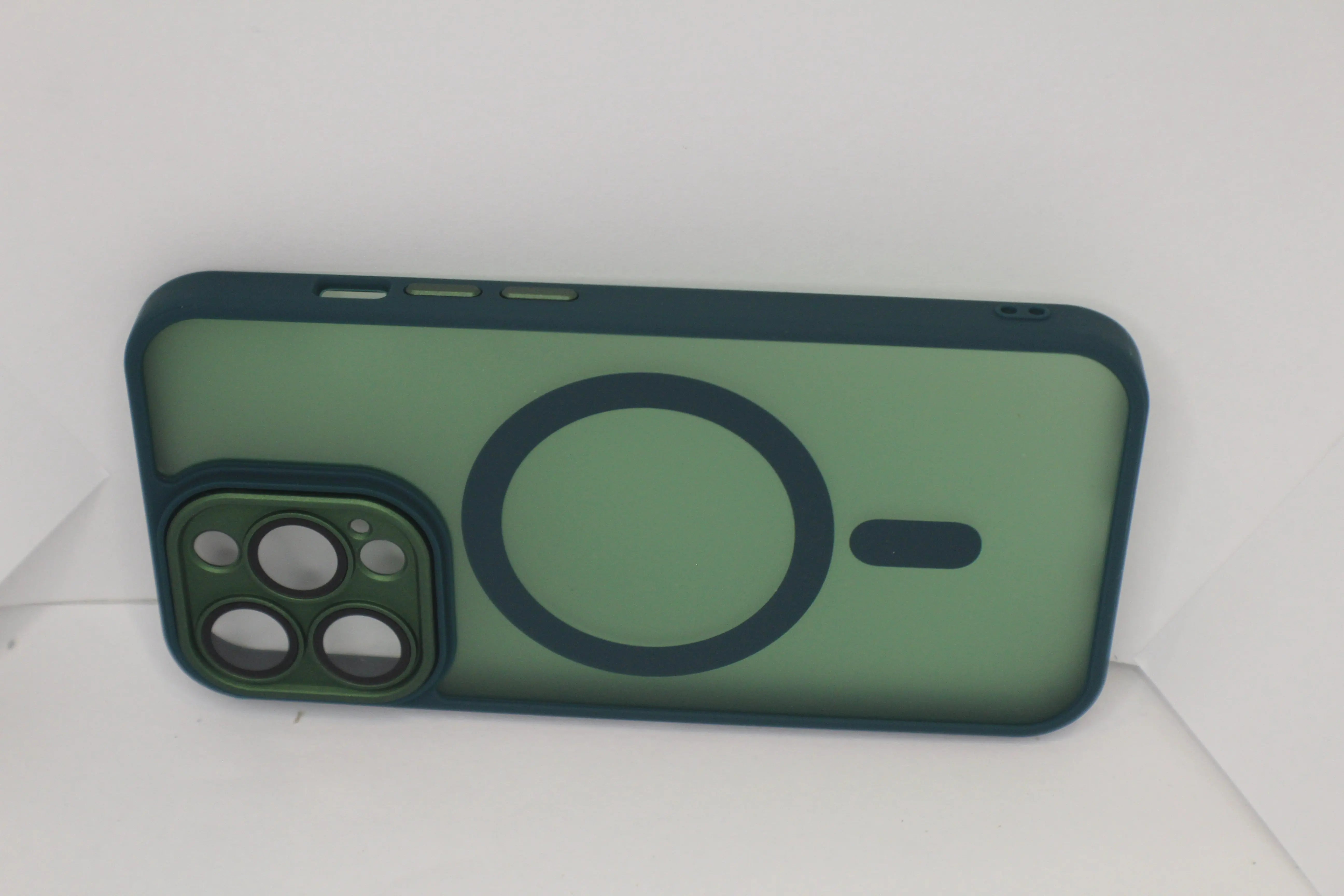 For Matte Armor Magnetic Wireless Shockproof Lens Protection Cover Matte Green Generic