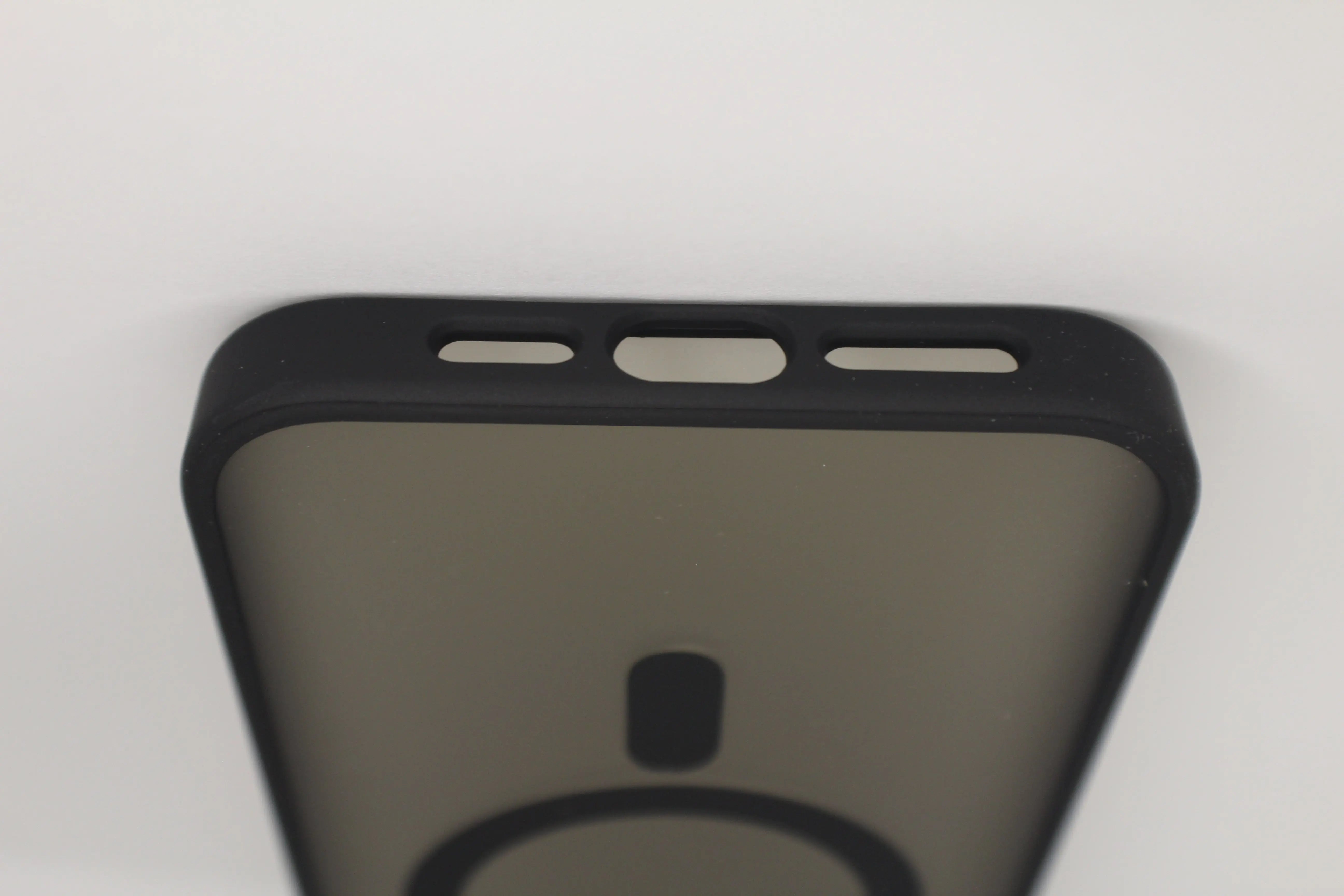 For Matte Wireless Charging Case For iPhone Shockproof Lens Protection Cover Matte Black Generic
