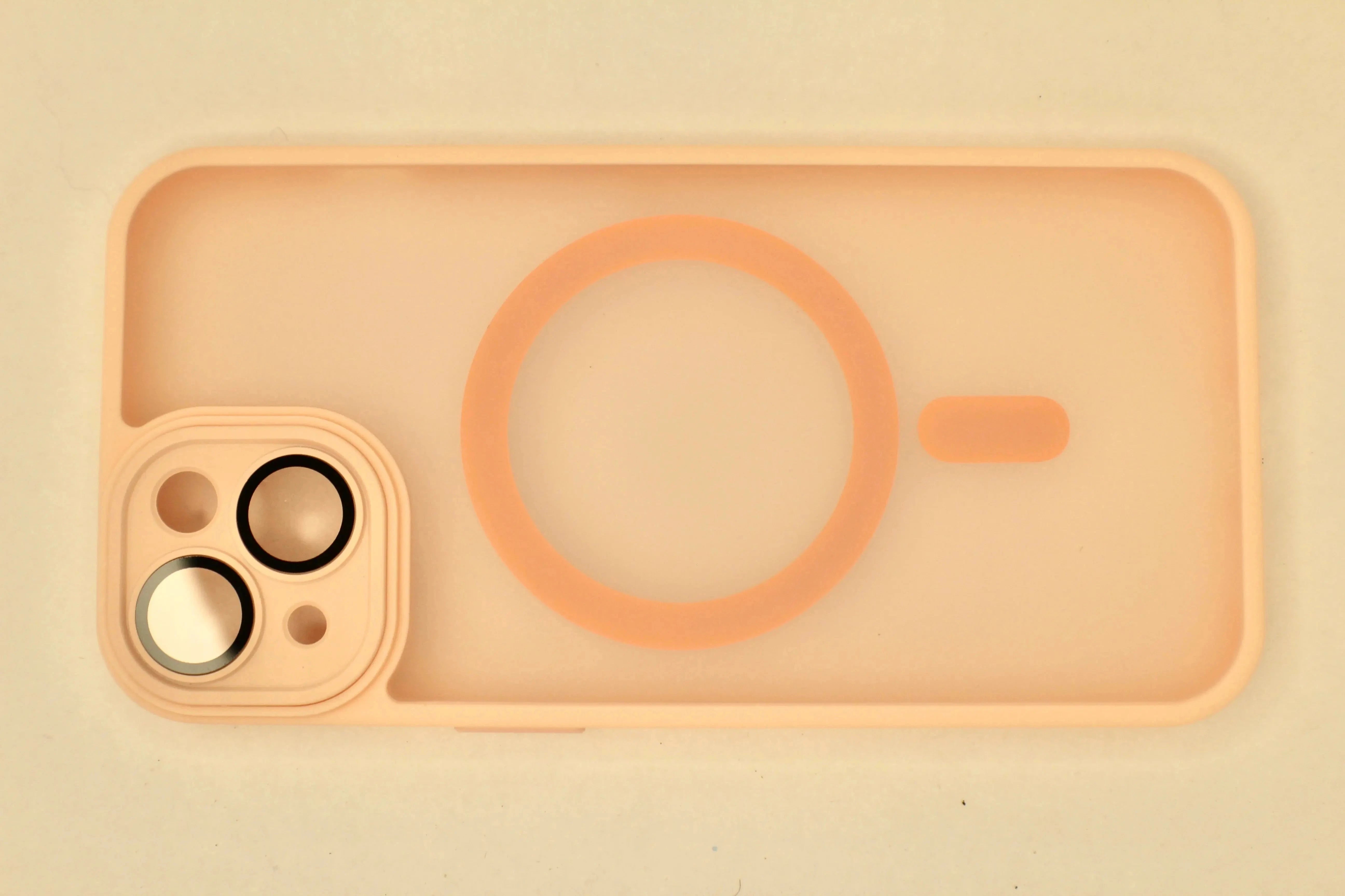 Matte Magnetic Wireless Charging Case for iPhone