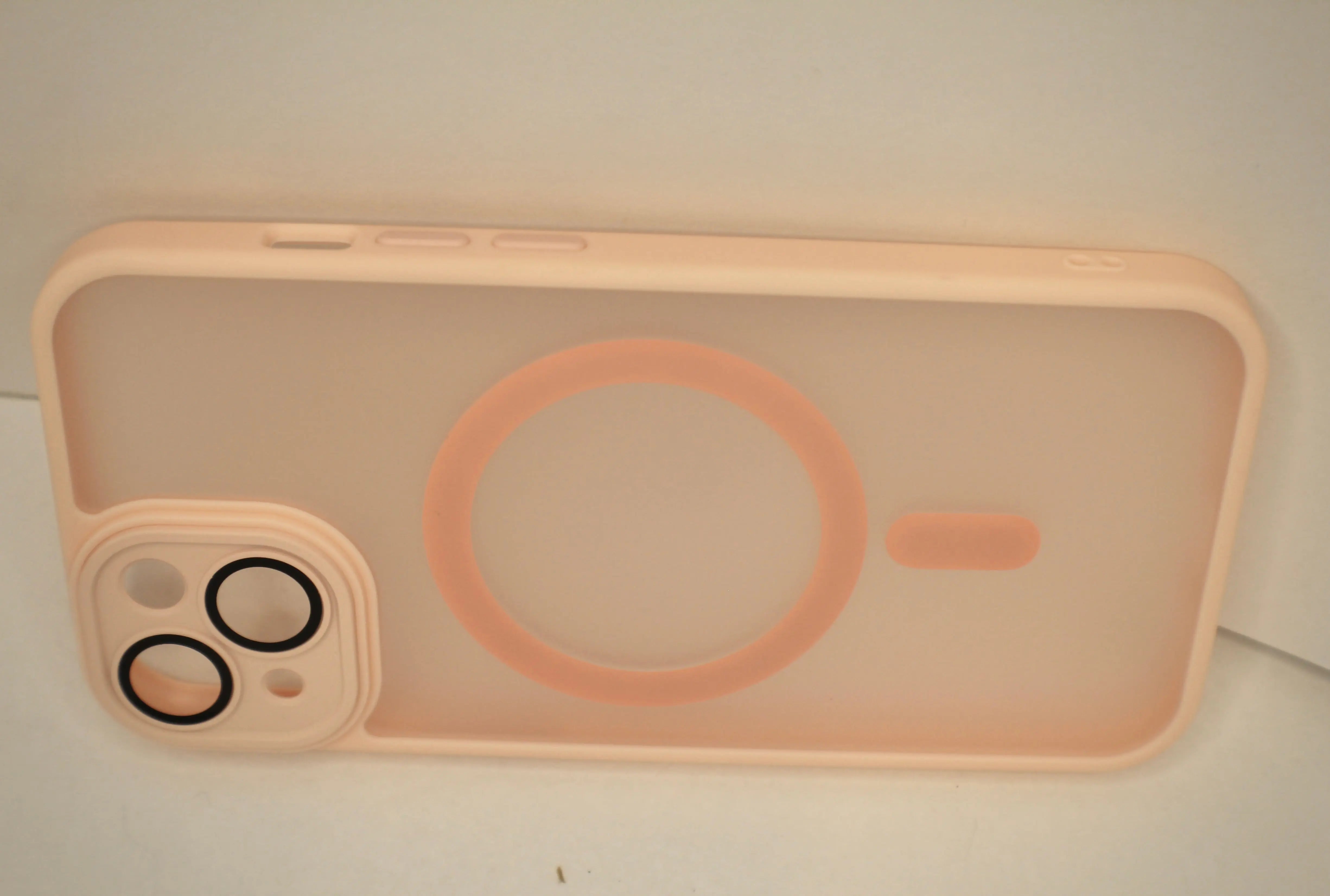 For Phone Matte Armor Magnetic For iPhone Matte Pink Trust Media 365 iphone case