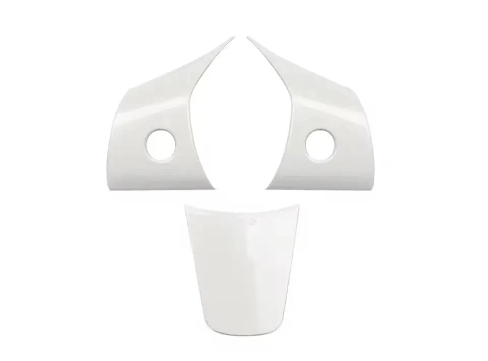 For Tesla Model 3 Model Y Steering Wheel Trim Of ABS Carbon Fiber Matte For Tesla 2022/2023 Interior Modified Accessories Trust Media 365 Tesla steering wheel trim