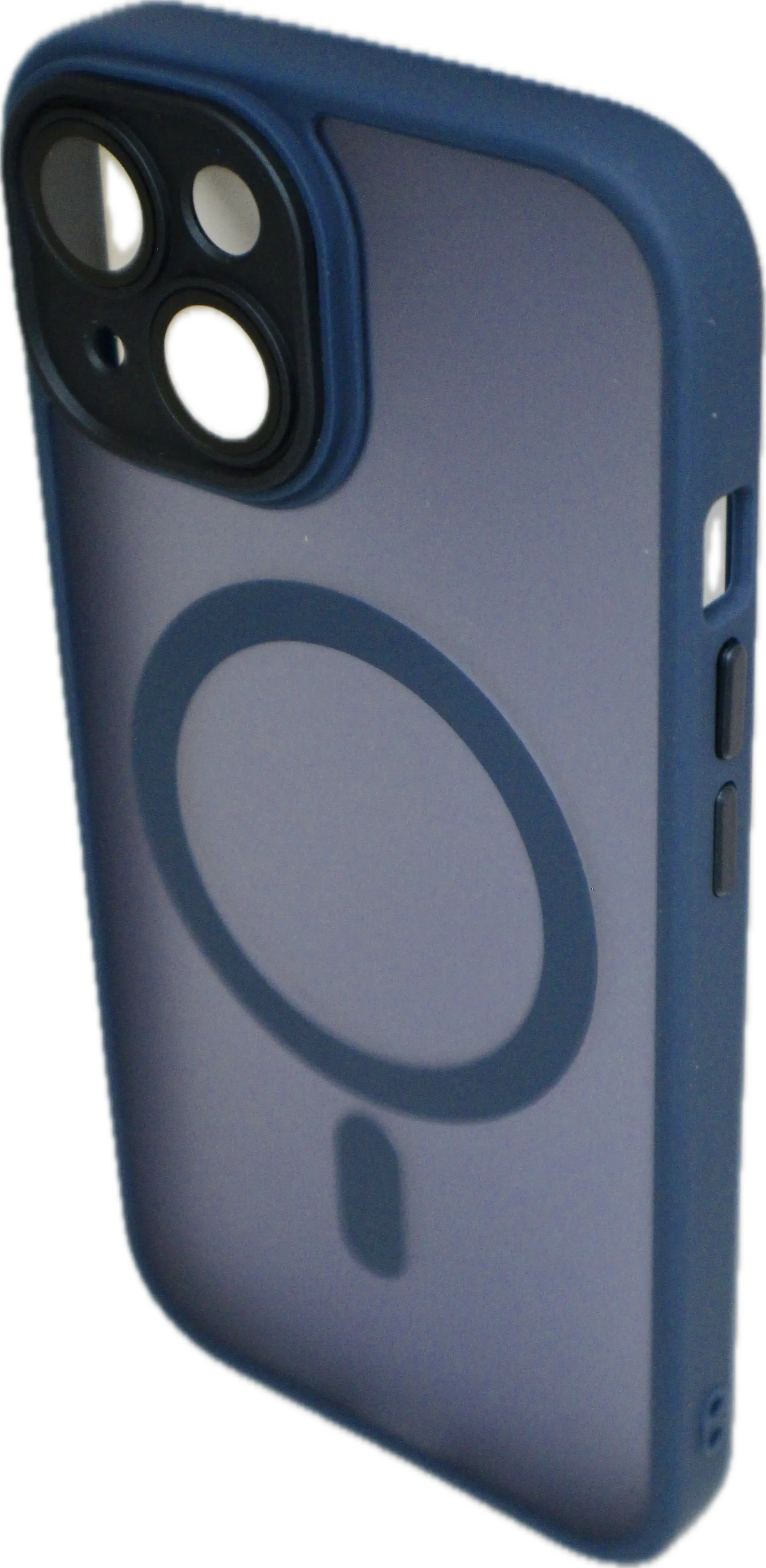 For Wireless Charging Case For iPhone Shockproof Lens Protection Cover Navy Blue Generic