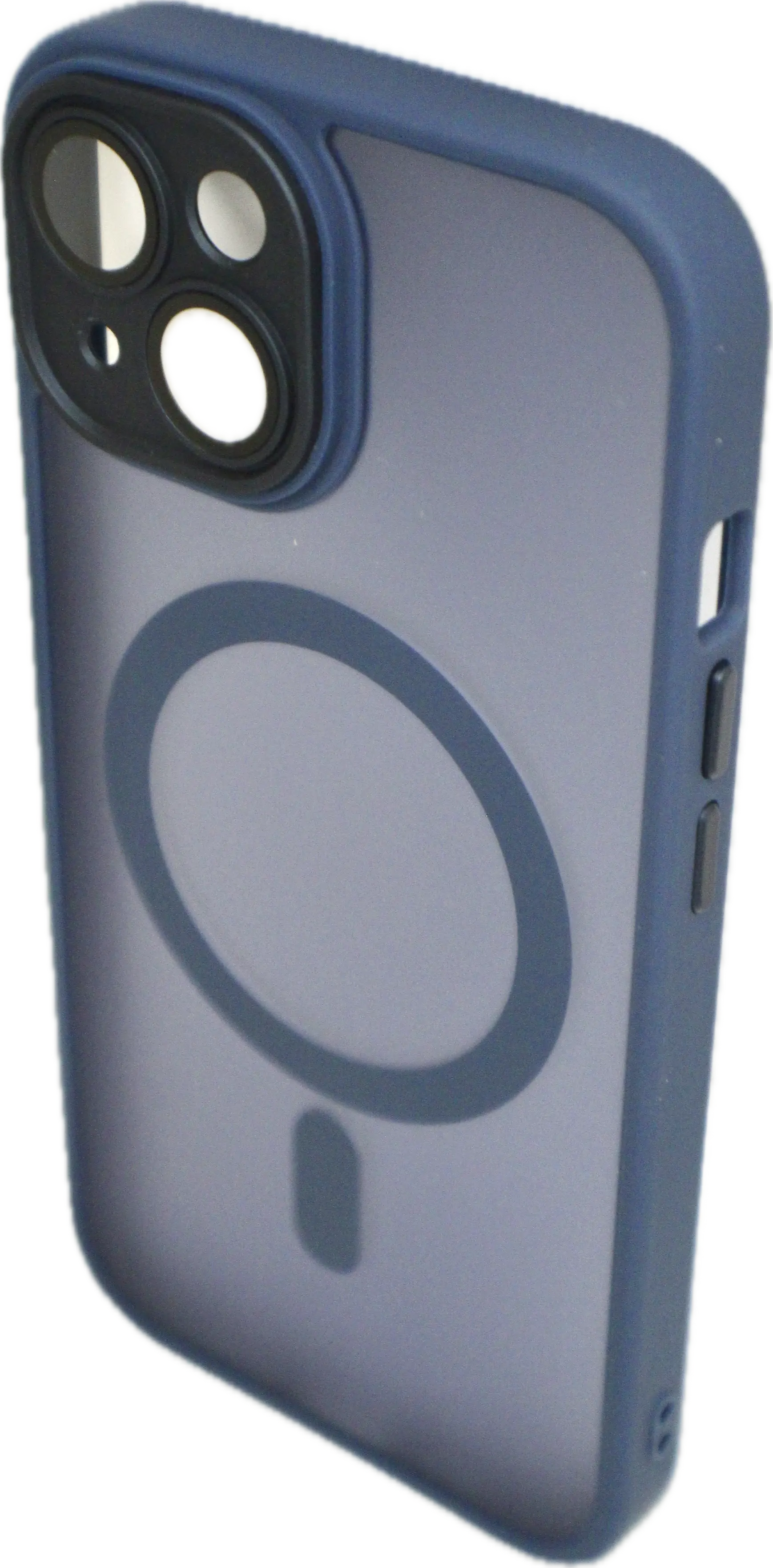 For Wireless Charging Case For iPhone Shockproof Lens Protection Cover Navy Blue Generic