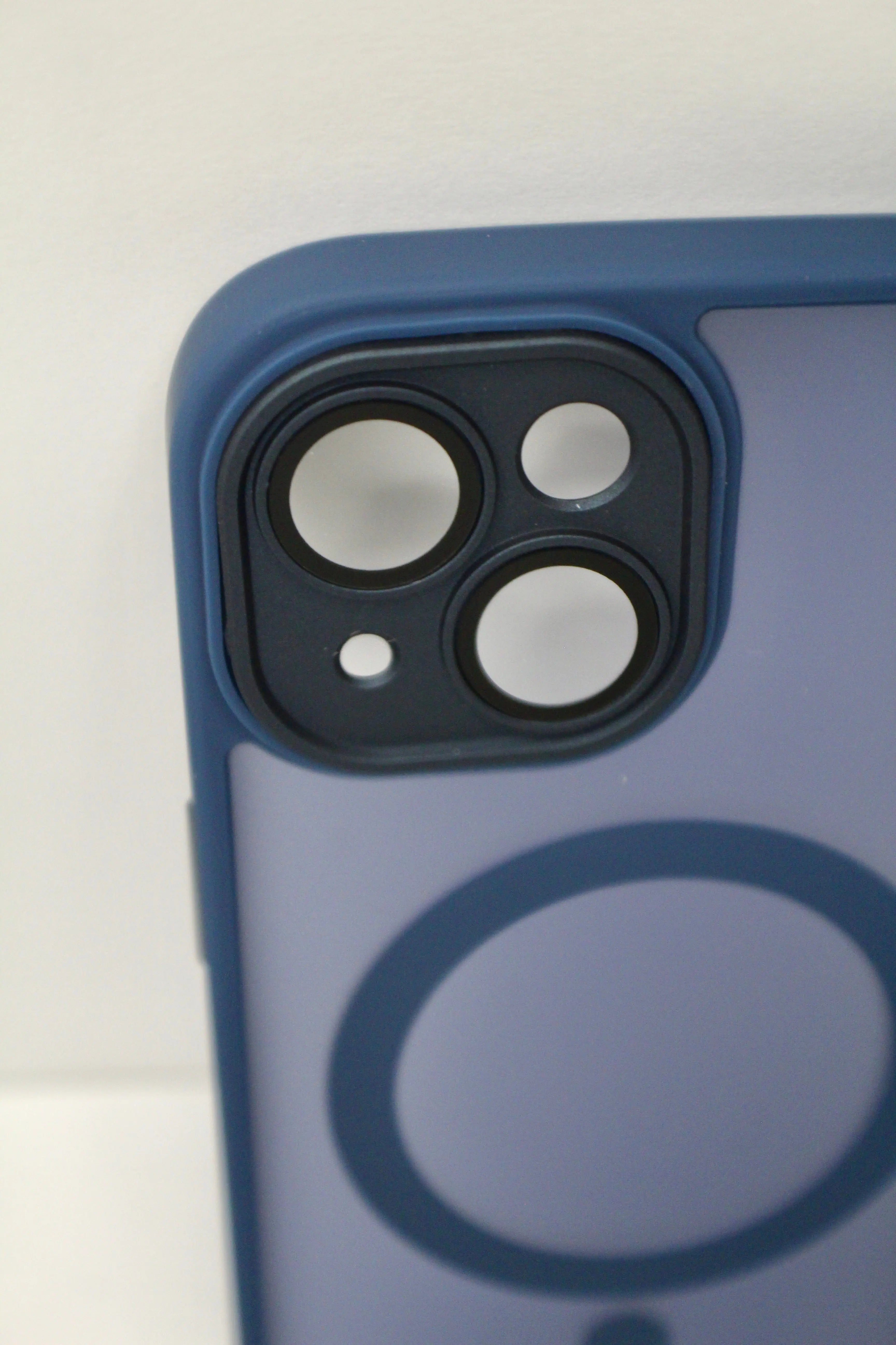 For Wireless Charging Case For iPhone Shockproof Lens Protection Cover Navy Blue Generic