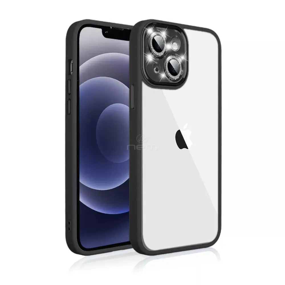 For iPhone 14 6.1" Chrome Bumper Cases Generic