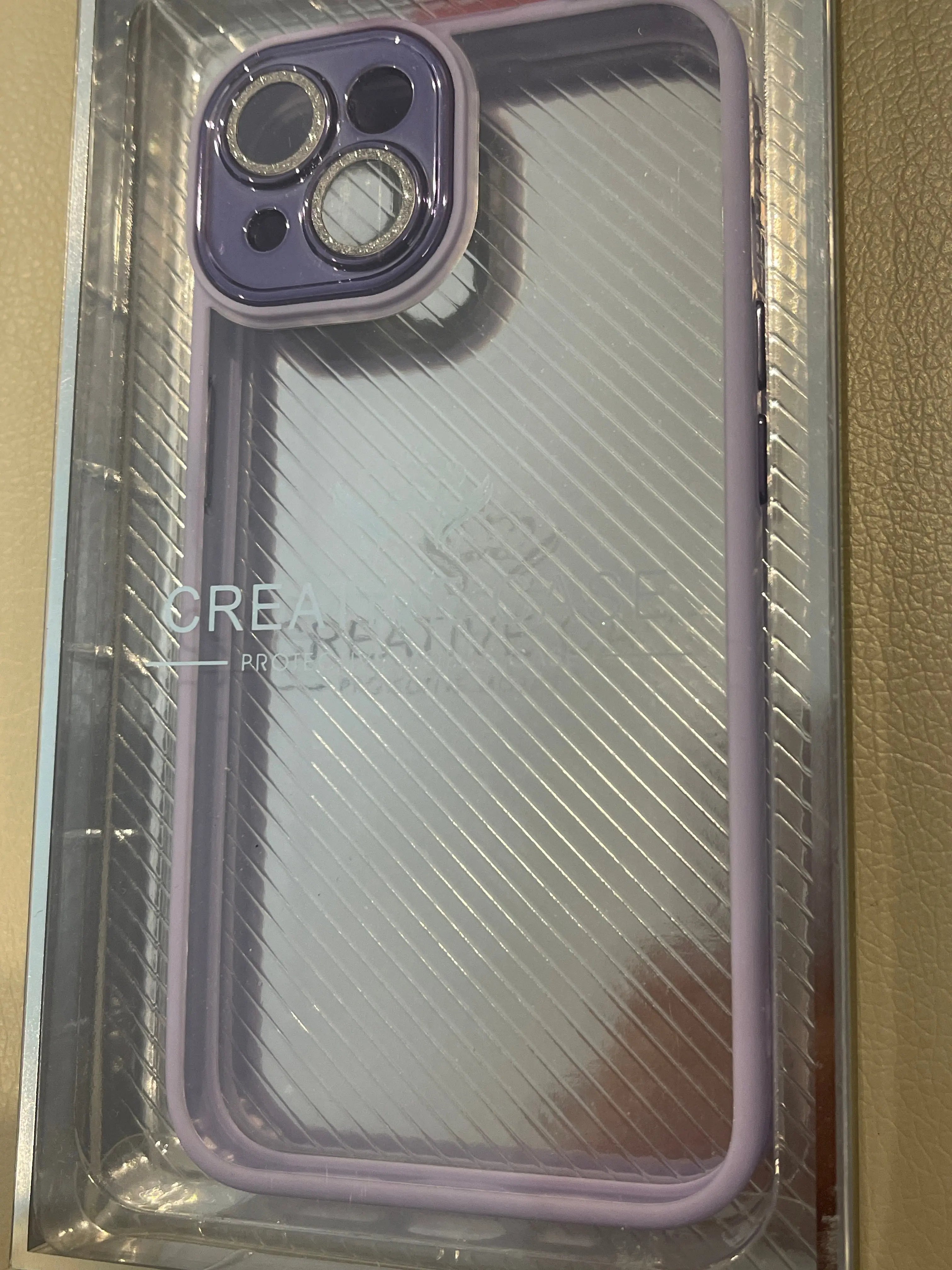 For iPhone 14 6.1" Chrome Bumper Cases Generic