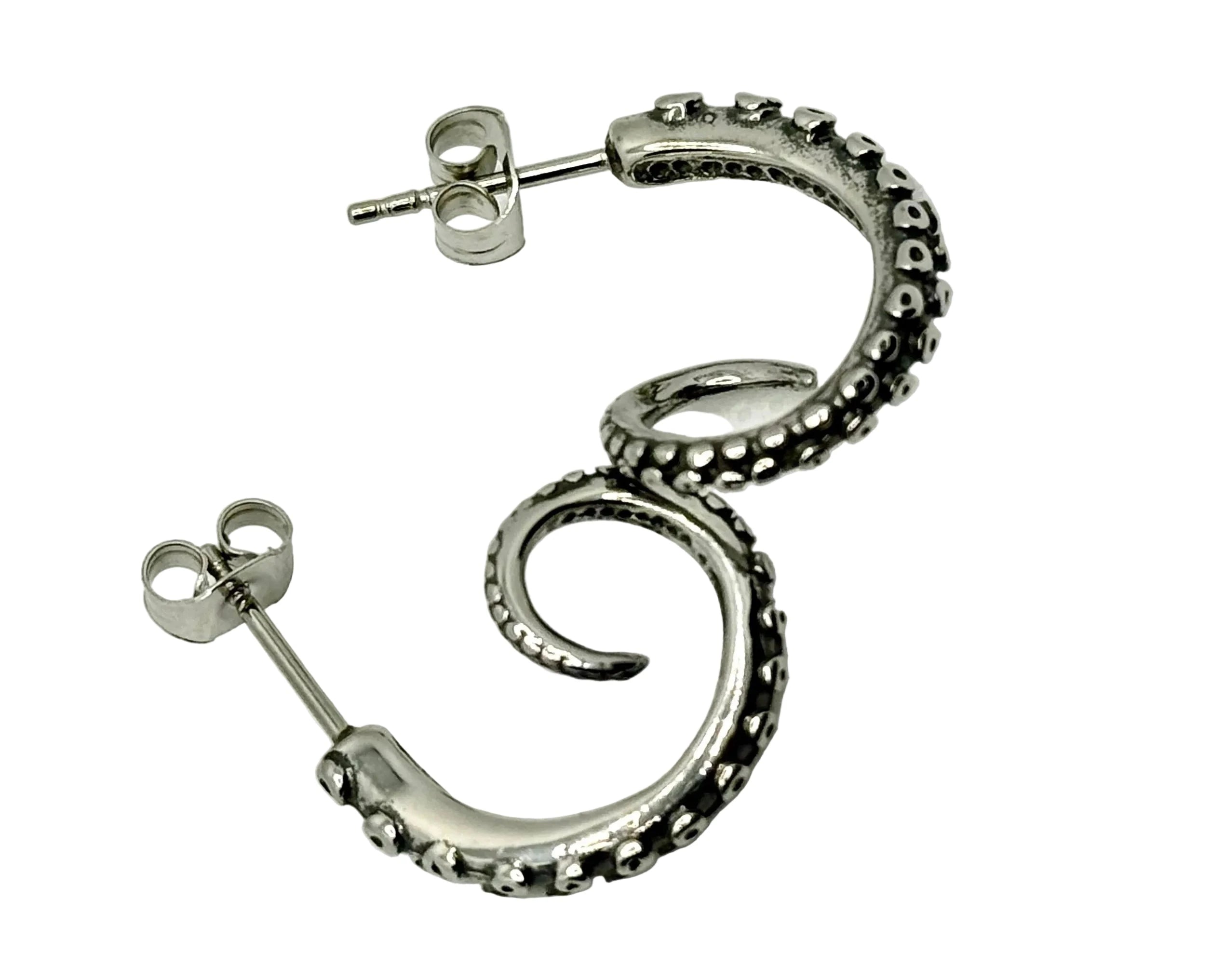 Gothic Earrings – Boho Punk Cuttlefish Design Trust Media 365 Jewlery TRUST 365 Media