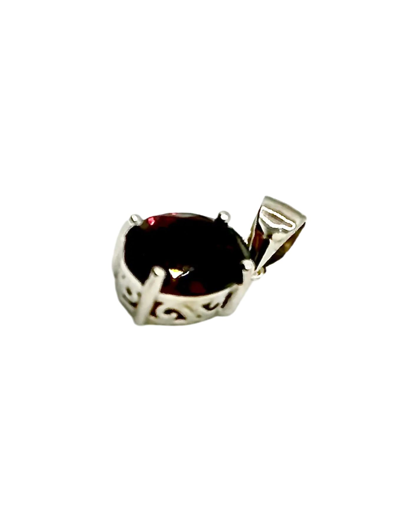 Handmade Sterling Silver Pendant – Boho Gemstone Gift for Women Generic