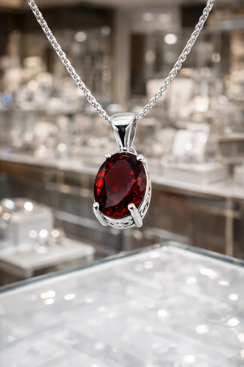 Handmade Sterling Silver Pendant – boho jewelry Gemstone Gift for Women Trust Media 365 pendant TRUST 365 Media