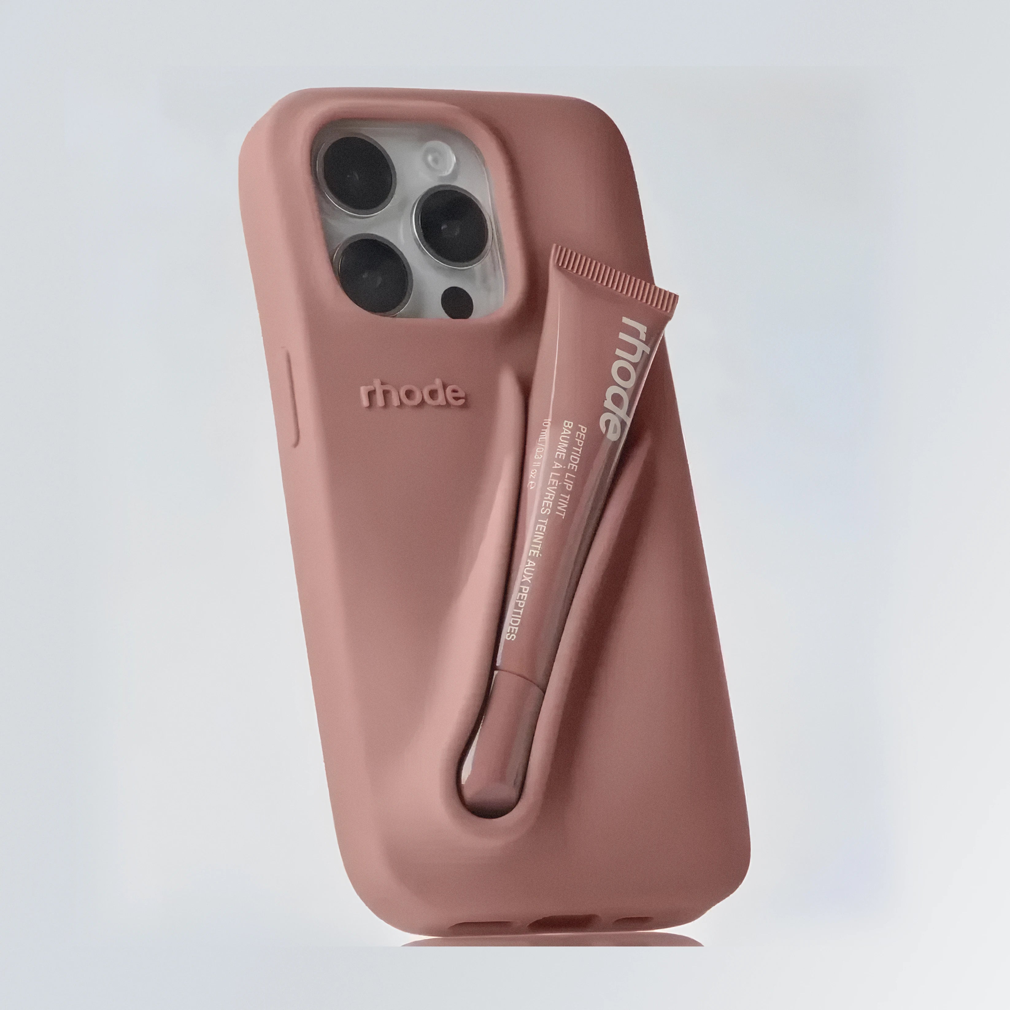 Lip case Minimalist Solid Color Rhode Soft Silicone Phone Case New TOTOCY