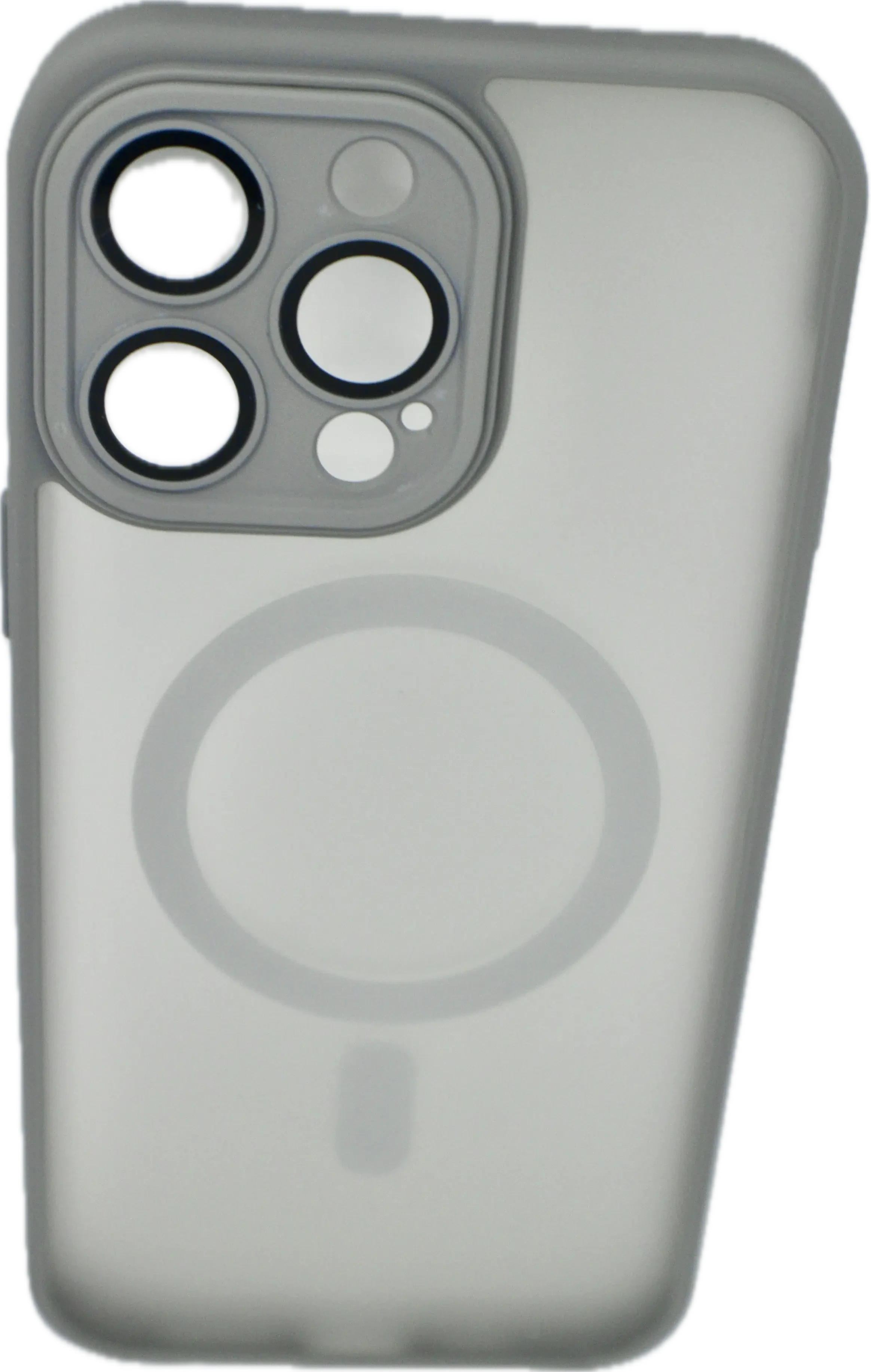 Magnetic Charging Case For Matte Armor Magnetic Wireless Charging Case For iPhone Shockproof Lens Protection Grey Matte Trust Media 365 iphone case