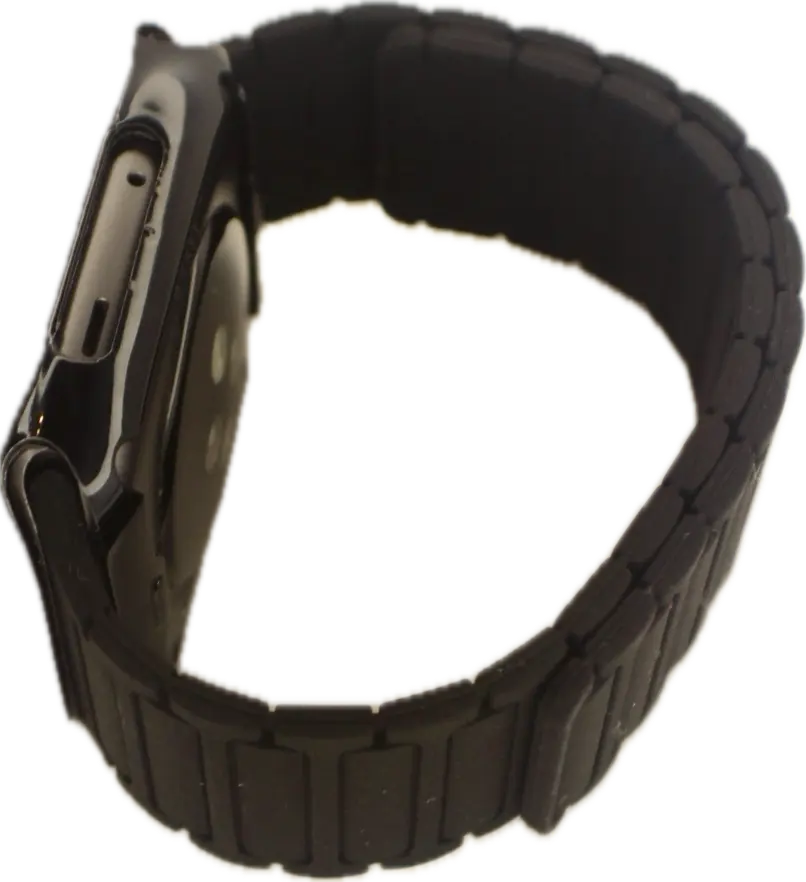 Magnetic Loop for Apple Watch Bands 44mm 40mm 49mm 45mm 41mm 38mm Silicone Bracelet iWatch Series 9 8 7 6 5 4 3 Se ultra 2 strap Generic