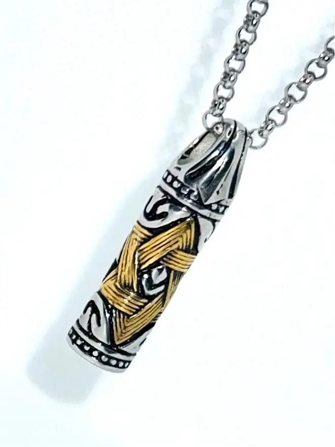 Star of David necklace Mens 6 Point Star of David Hexagram Necklace With Pendant Stainless Steel Trust Media 365 Jewlery