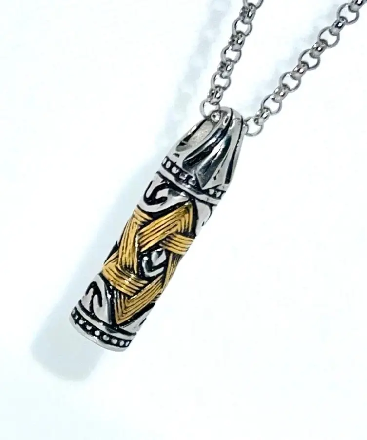 Mens 6 Point Star of David Hexagram Necklace With Pendant Stainless Steel Generic
