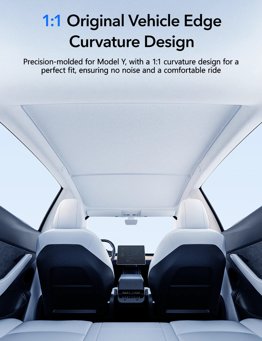 Roof Shade for Tesla Model Y Tesery Official StoreΒ