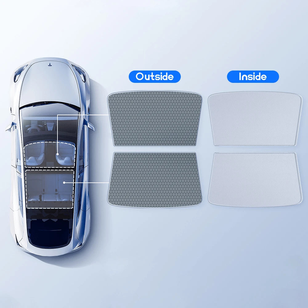 Roof Shade for Tesla Model Y Tesery Official StoreΒ