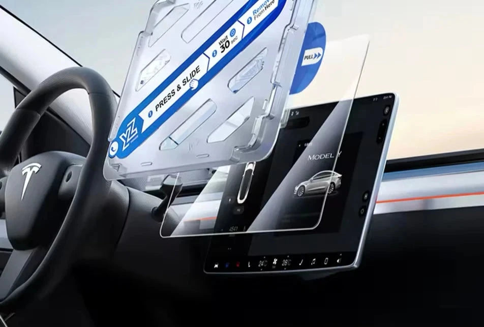 Screen Protector Tesla Model 3 and Model Y 2021 - 2023 Trust Media 365 tesla window sunscreen protector TRUST 365 Media