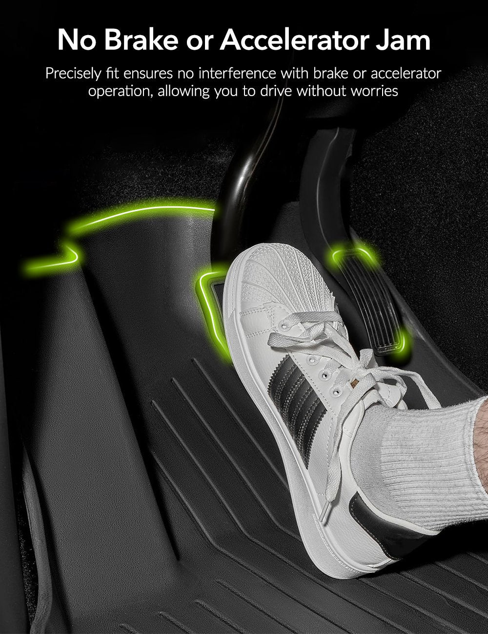 TESERY TPE All Weather Floor Mats for Tesla Model Y & Model 3 Tesery Official Store