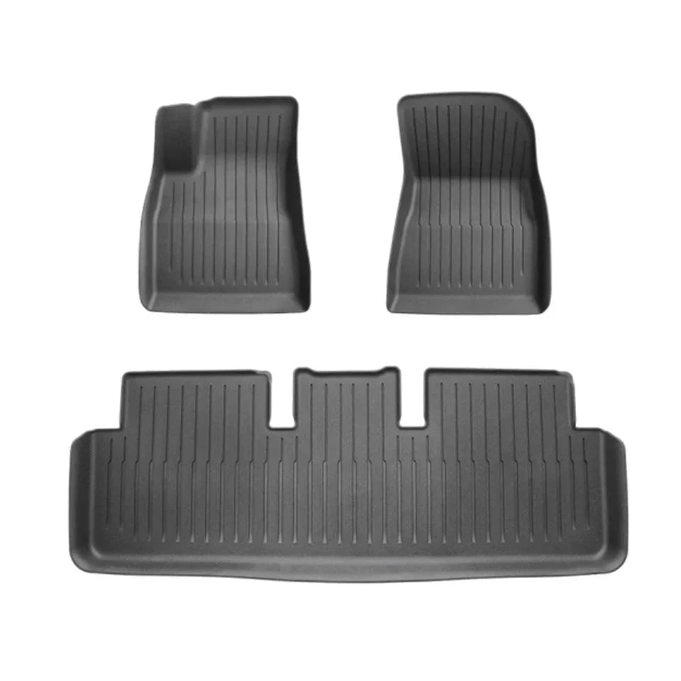 TESERY TPE All Weather Floor Mats for Tesla Model Y & Model 3 Tesery Official Store Model 3 Highland (2023.11-Present) / Left-Hand Dri