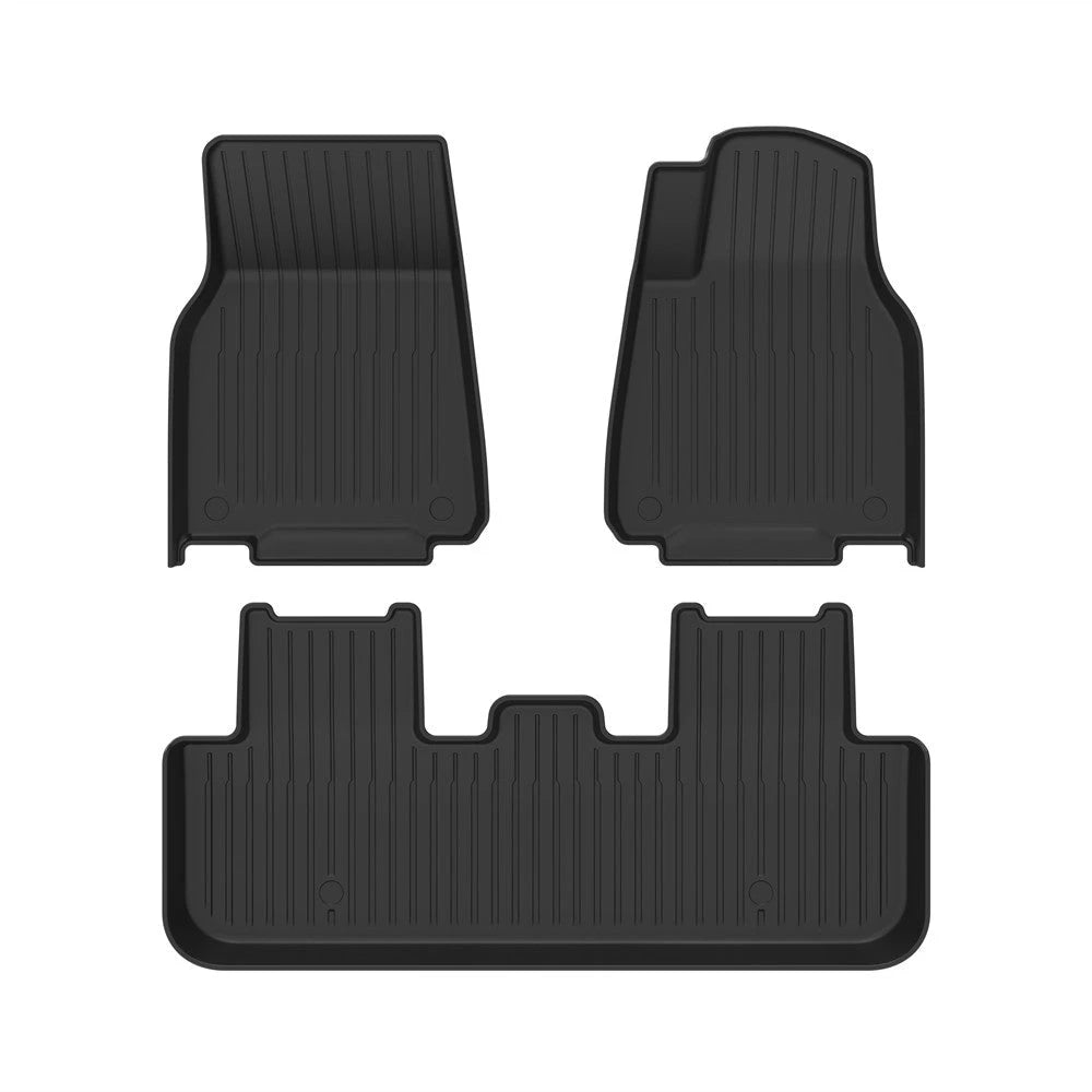 TESERY TPE All Weather Floor Mats for Tesla Model Y & Model 3 Tesery Official Store New Model Y (2025.3-present) / Right-Hand Drive (3