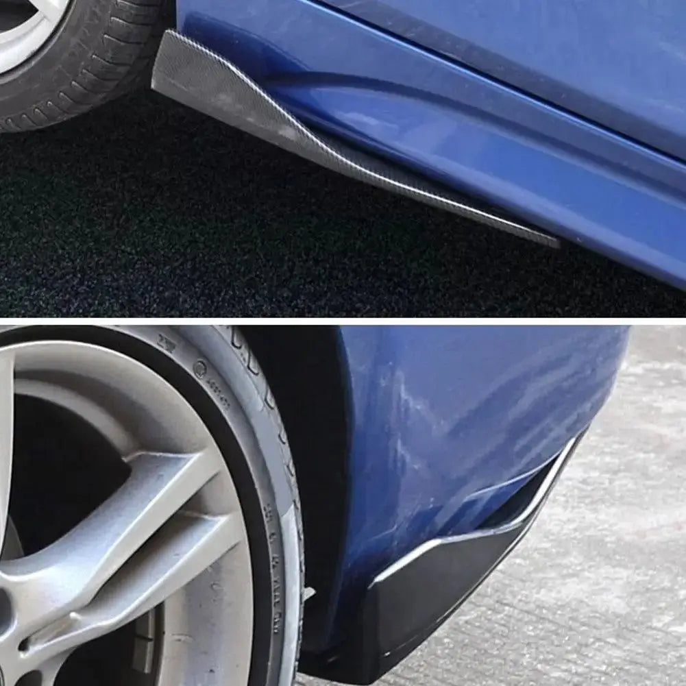 Universal Car Front Rear Bumper Strip Lip Spoiler Diffuser Splitter Scratch Protector 48CM Length For Audi BMW HONDA Generic