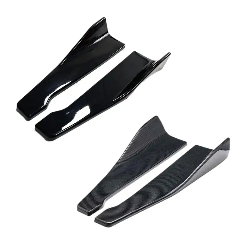 Universal Car Front Rear Bumper Strip Lip Spoiler Diffuser Splitter Scratch Protector 48CM Length For Audi BMW HONDA Generic