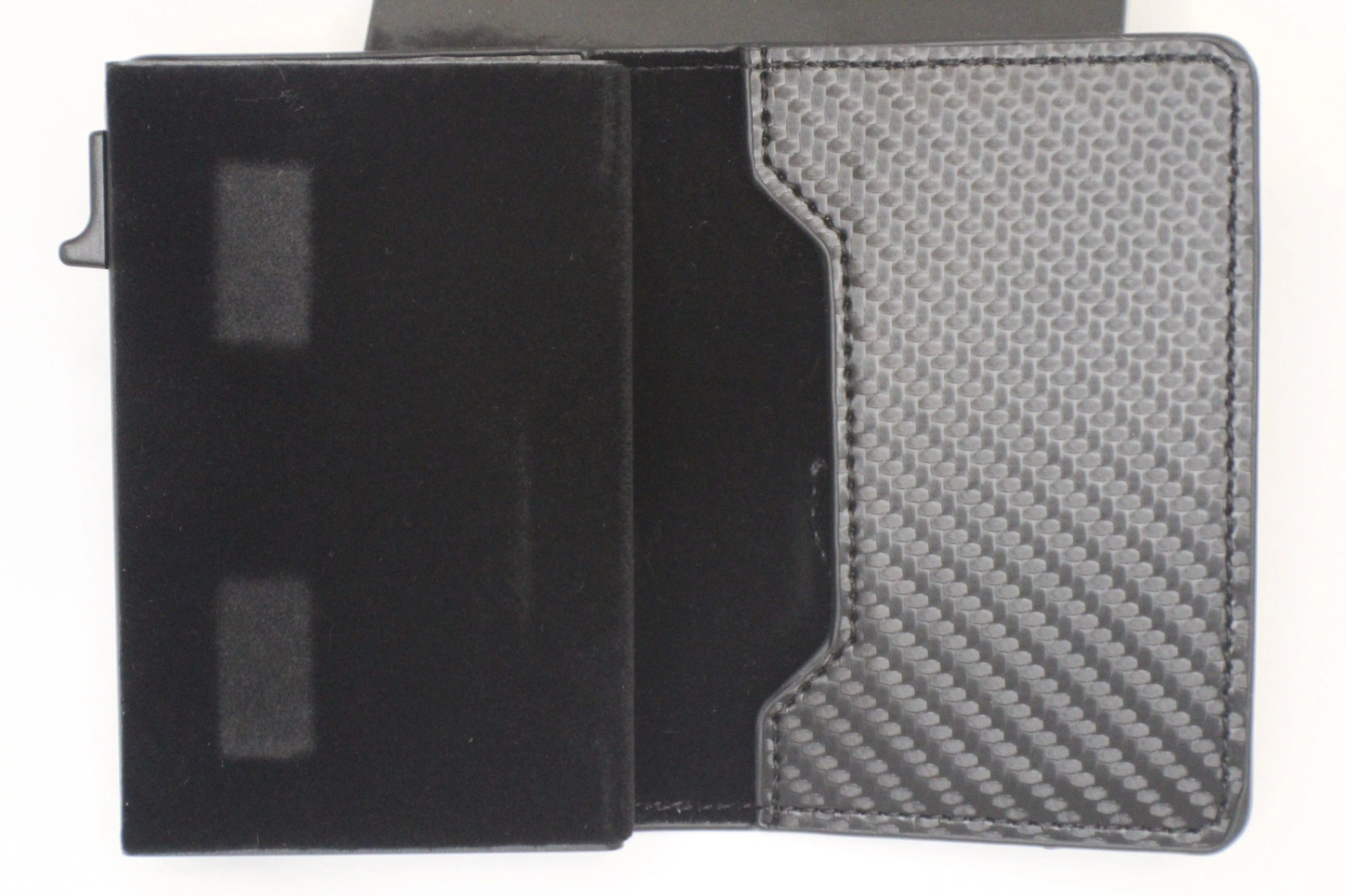 Wallet For Men tracking gps Carbon Black with Airtag holder Generic