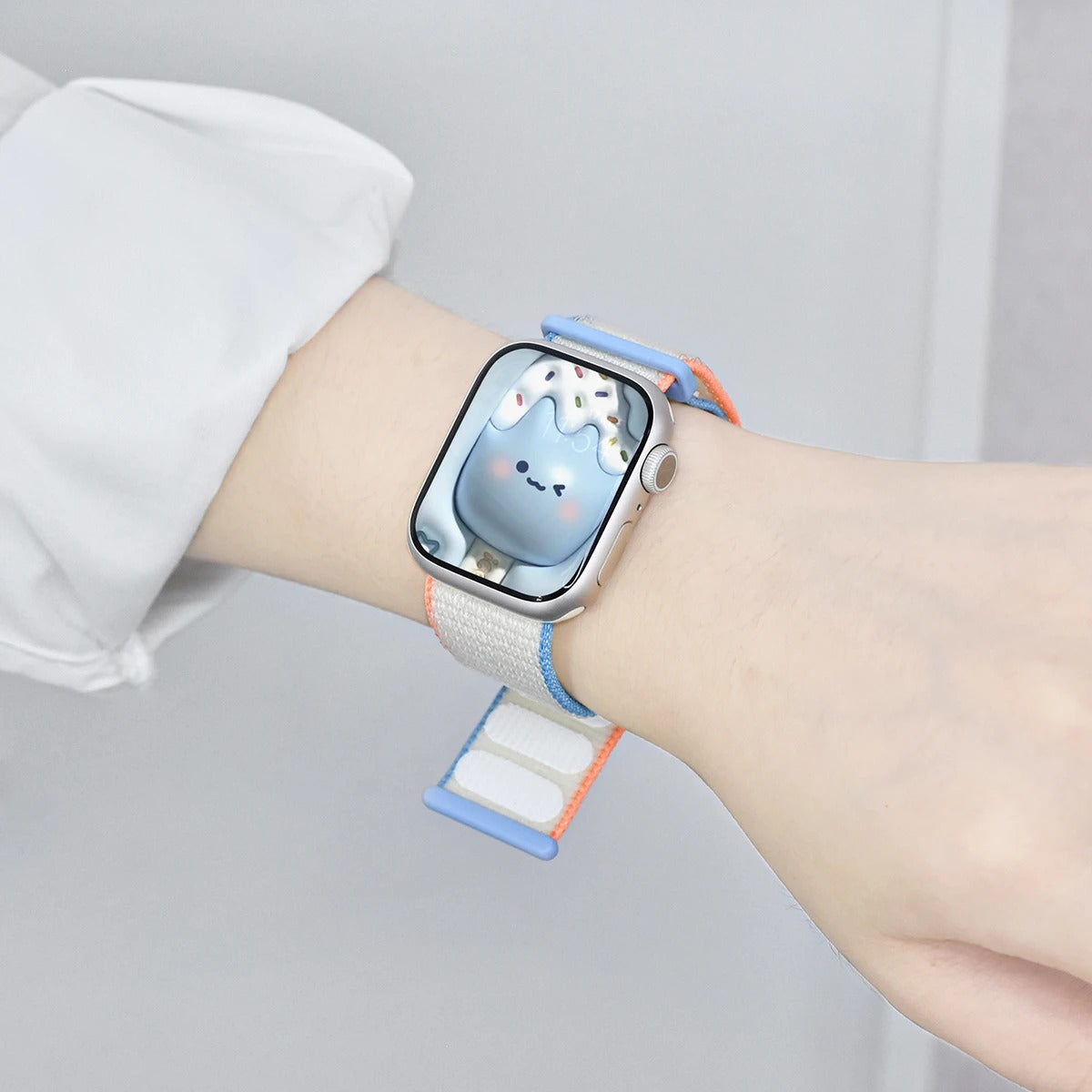 Band For Apple watch Series 2 9 8 7 SE/6/5/4 Ultra 40MM 44MM 49MM Nylon Soft Breathable Strap for watch series 6 5 4 3 38MM 42MM