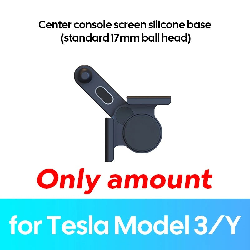 Car Phone Mount Holder 15W Magnetic Wireless Charger for Tesla New Model Y Launch 2025-2020 Model 3 Highland 2024-2017