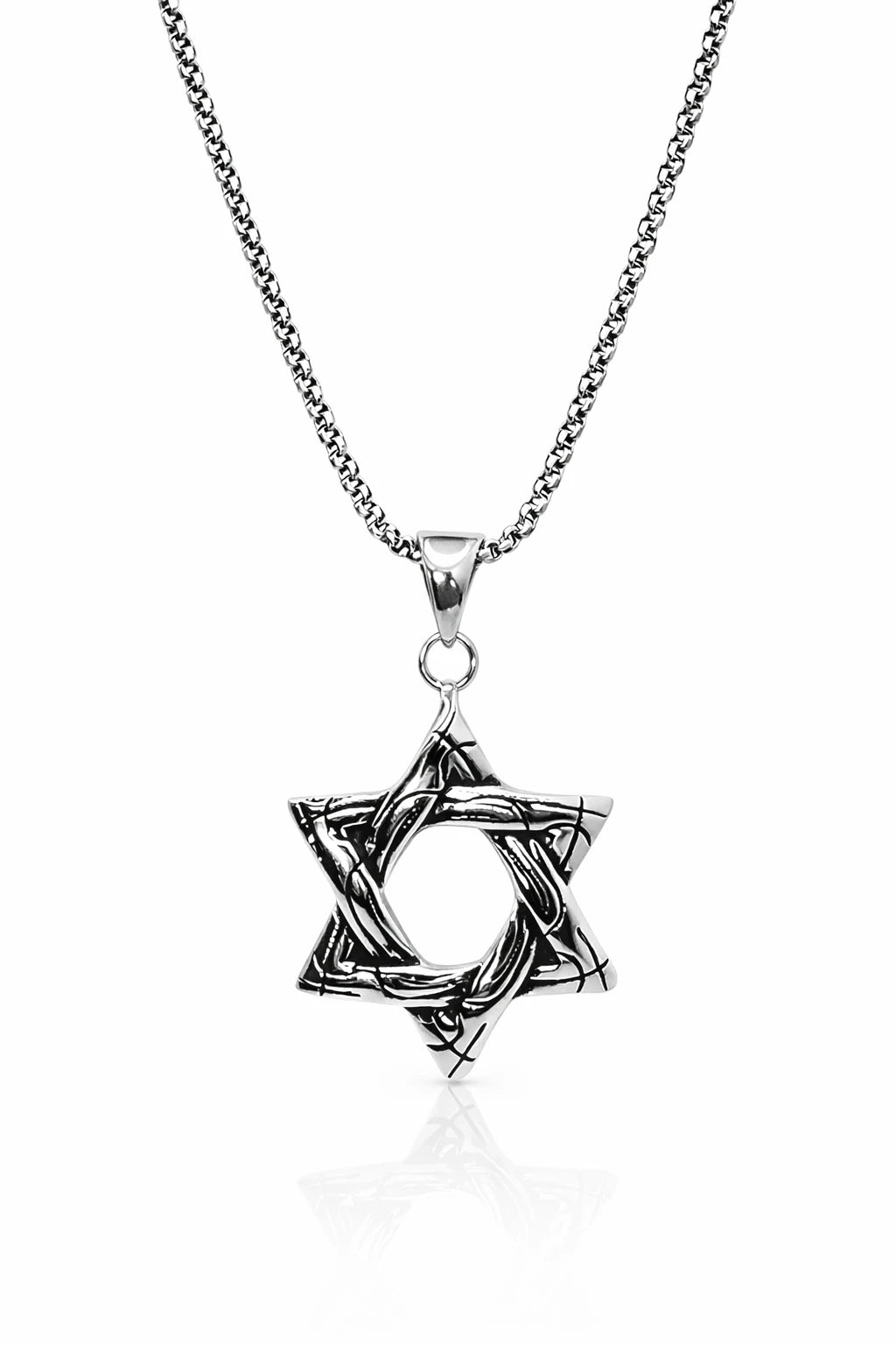 stainless steel necklace Punk Star Necklace – Vintage Long Statement Pendant Trust Media 365 Pendant TRUST 365 Media