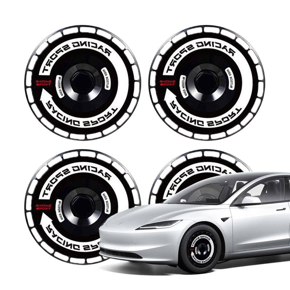 TESERY Aero DISC Wheel Covers for Model Y / Model 3 Highland Tesery Official Store Model 3 18″ Aero Wheels (2017 - 2023.10) / Black W