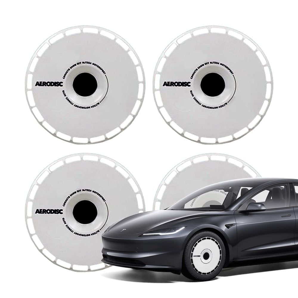 TESERY Aero DISC Wheel Covers for Model Y / Model 3 Highland Tesery Official Store Model 3 Highland 18″ Photon Wheels (2024+) / White