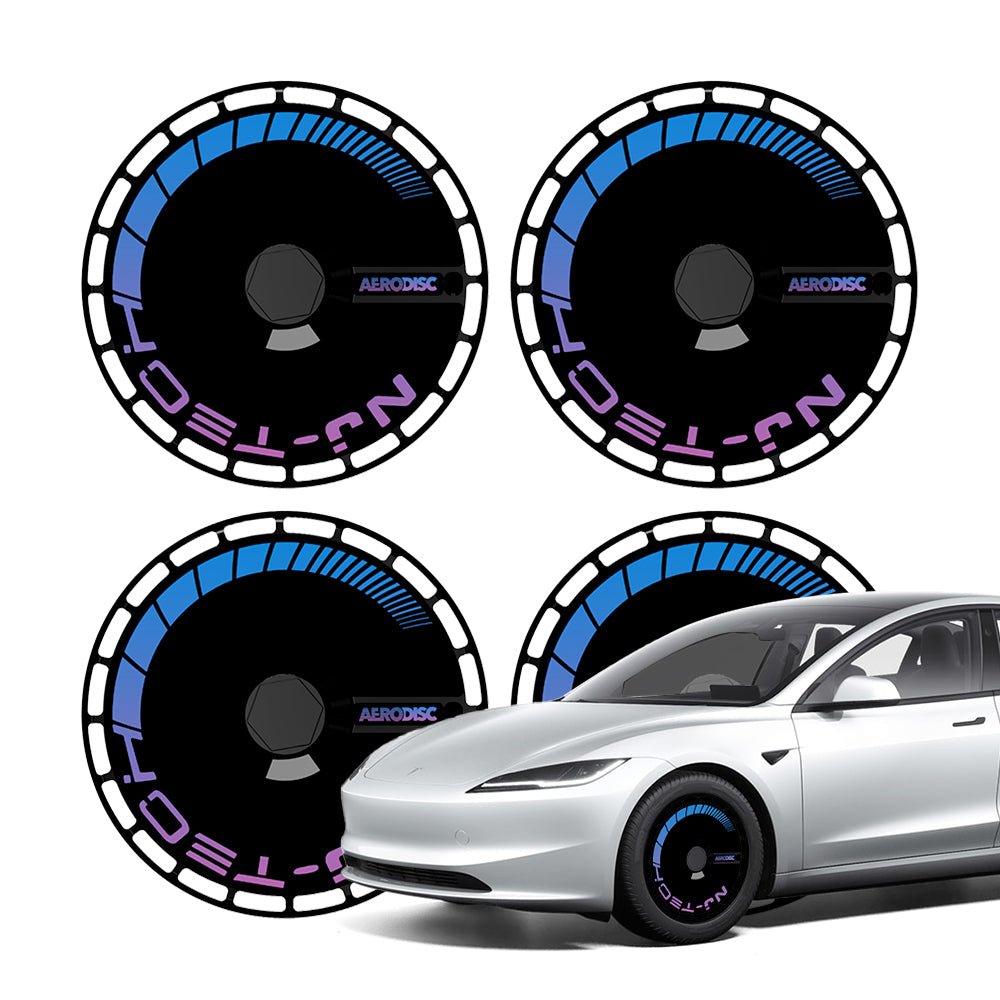 TESERY Aero DISC Wheel Covers for Model Y / Model 3 Highland Tesery Official Store Model 3 18″ Aero Wheels (2017 - 2023.10) / Black W